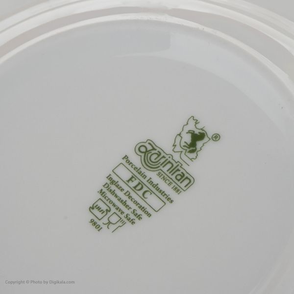 سرویس غذاخوری 103 پارچه چینی زرین ایران سری نئوکلاسیک مدل نارسیس درجه عالی