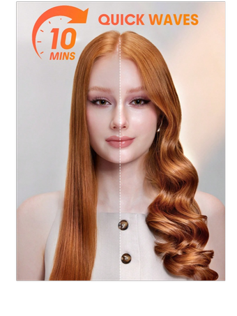 دستگاه کرلی مو شیگلم فر کننده چرخشی مو 25 و 32 میلی متر