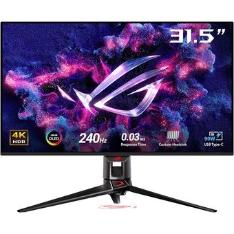 خرید مانیتور Asus ROG Swift OLED PG32UCDM - کیفیت 4K - سایز 32 اینچ مناسب ps5