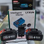 اینورتر کتابی هوشمند دو باطری 128 ولت مدل LYXUN – نسخه 2 پریز