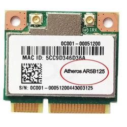 کارت وایرلس لپ تاپ مدل Atheros AR5B125