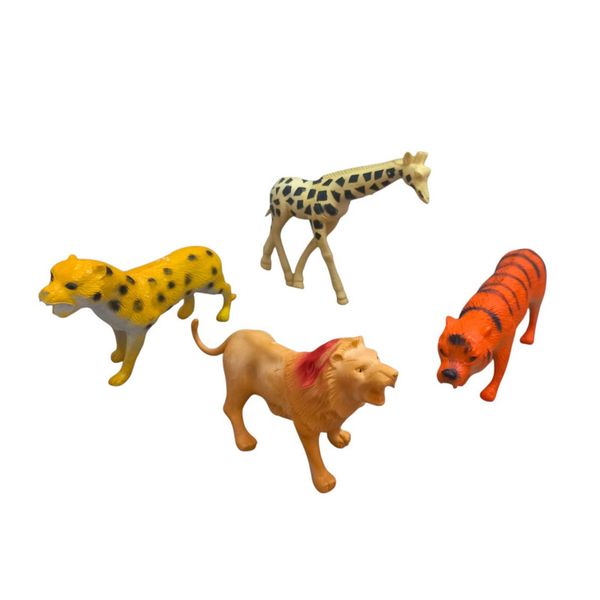 فیگور مدل حیوانات وحشی مجموعه 4 عددی