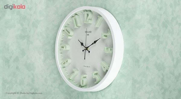 ساعت دیواری ولدر مدل 606