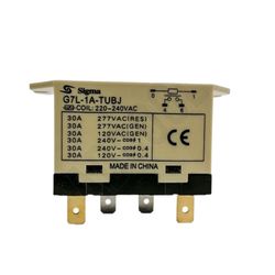 رله کنتاکتور کولرگازی مدل 4 پین سیگما کد G7L-1A-TUBJ مناسب برای انواع کولرگازی