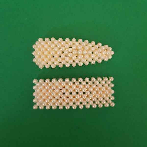 گیره مو زنانه مدل مستطیل بسته 2 عددی*678