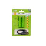 باتری قلمی قابل شارژ دی بی کی مدل USB-C LI-ION