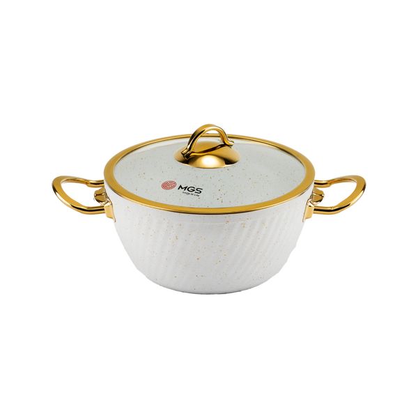 سرویس قابلمه و تابه گرانیت 16 پارچه ام جی اس مدل ماینز کد 002