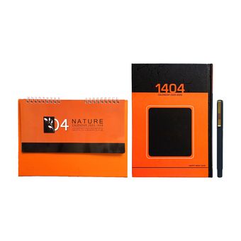 سالنامه سال 1404 کد 6 به همراه تقویم رومیزی و خودکار