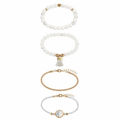 دستبند زنانه مدل MDSS-CH3964 بسته 4 عددی