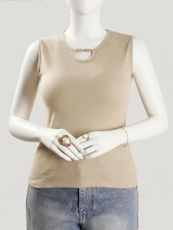 لباس زنانه تیشرت آستین حلقه ای فانریپ