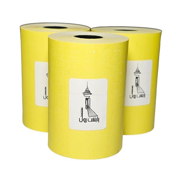  کاغذ پرینتر حرارتی پایتخت رول مدل Y80mm بسته 30 عددی