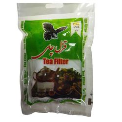 فیلتر چای قزل چای مدل کیسه ای بسته 50 عددی مجموعه 2 عددی