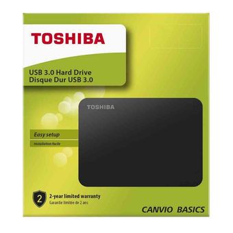 هارد اکسترنال توشیبا مدل Canvio basics ظرفیت 500 گیگابایت
