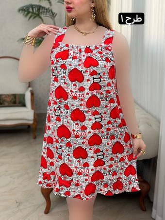 پیراهن نخی ملینا 3716