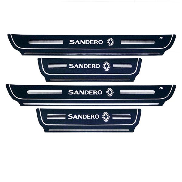 برچسب پارکابی خودرو کد SK050 مناسب برای رنو ساندرو مجموعه 4 عددی*948