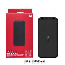 پاوربانک اورجینال شیائومی مدل Redmi PB200LZM ظرفیت 20000 میلی آمپر ساعت به همراه کابل شارژ