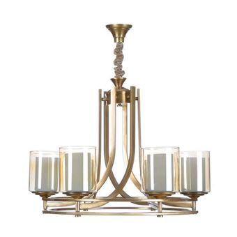 لوستر 6شعله مدل دورینگ