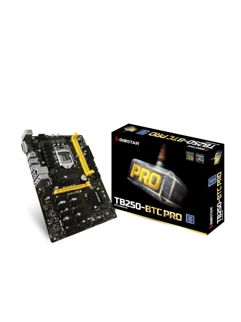 مادربرد بایوستار TB250-BTC Pro DDR4