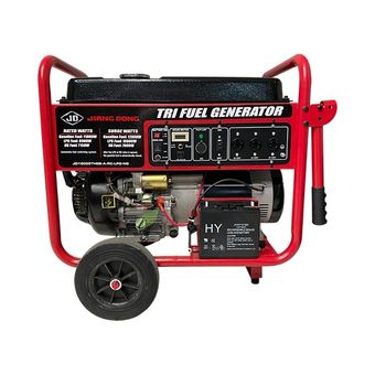 موتور برق جیانگ دانگ 12کیلووات سه فاز سه گانه اتوماتیک مدل JD12000THEBT-A-RC-LPG-NG