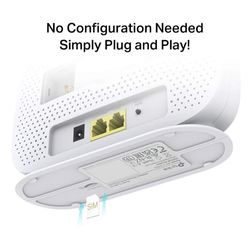 مودم روتر 4G LTE بی سیم TP-Link 300Mbps مدل TL-MR105 - سفید (36 ماهه پارس ارتباط)