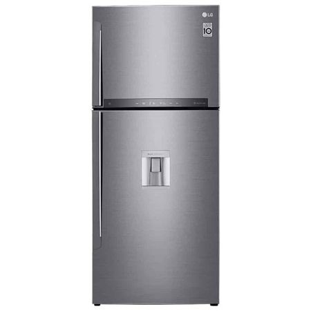 یخچال فریزر طرح فریزر بالا 30 فوت ال جی مدل GR-F882HBHU