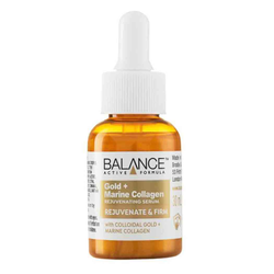 سرم طلا (گلد کلاژن) بالانس اصل انگلیس | جوانساز و آبرسان قوی balance gold collagen rejuvenating serum 30ML