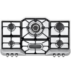 اجاق گاز صفحهای شش شعله استیل البرز مدل S-6901