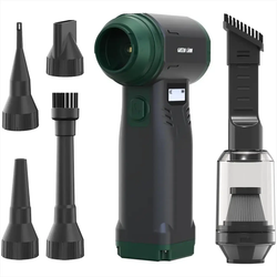 جارو شارژی و دمنده Green Lion مدل Air Master GNAIRMBLW90BK - مشکی (گارانتی 6 ماهه شرکتی)