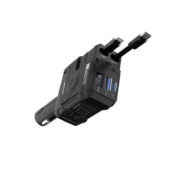 شارژر فندکی 66 وات پرودو مدل PD-FWCH029-BK