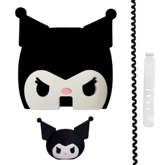 محافظ کابل و شارژر دیواری سامسونگ طرح کرومی مجموعه 4 عددی