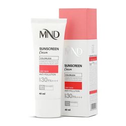 کرم ضدآفتاب ام ان دی SPF30 مناسب پوست خشک