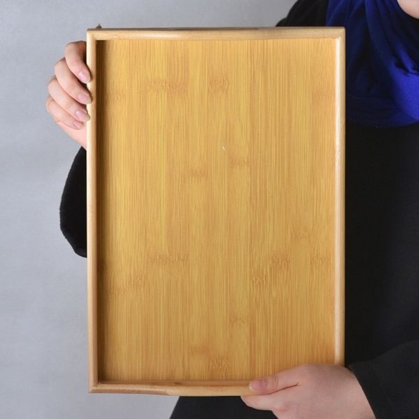 سینی مستطیل بامبو