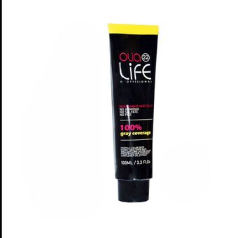 رنگ مو بدون آمونیاک اولیا لایف سری قرمز ماهاگونی شماره 5.68 (Olia Life)حجم 100 میلی لیتر