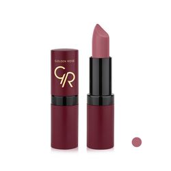 رژ لب جامد مات گلدن رس مدل Velvet رنگ شماره 14