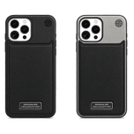 گارد فلزی پشت چرم مدل phone case