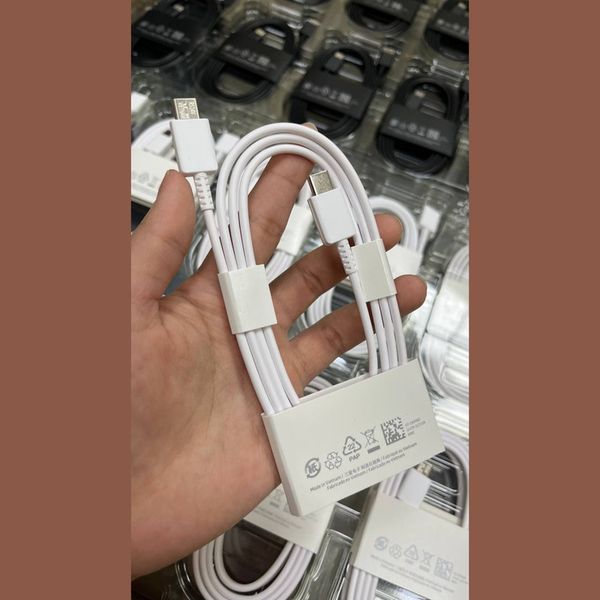 کابل دوسر TYPE-C سامسونگ 25 وات مدل سرکارتنی EP-DN980 طول 1.2 متر (کیفیت متوسط) با ضمانت سلامت محصول
