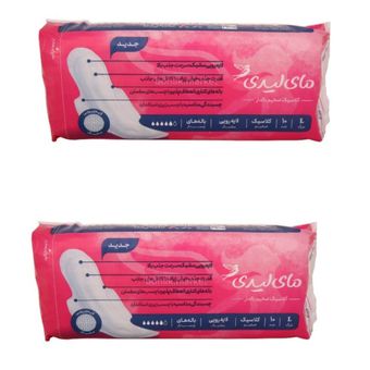 نوار بهداشتی بالدار مای لیدی  مدل کلاسیک سایز بزرگ بسته 2 عددی