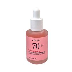 سرم تغذیه‌کننده آنوا مدل PEACH + NIACIN کد +70 مناسب برای انواع پوست حجم 30 میلی‌ لیتر