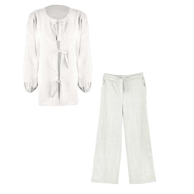 ست تونیک و شلوار زنانه مدل MDSS-CH1959