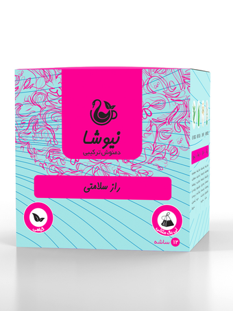 دمنوش راز سلامتی (چای سبز، آلوورا، رازیانه، کاکوتی) - Green Tea + Aloe Vera + Fennel + Ziziphora