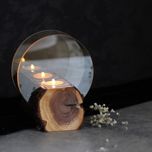 جاشمعی چوب طبیعی مدل بی نهایت | کالکشن کنده