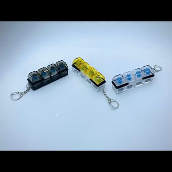 فیجت کیبوردی کاهش استرس مدل 4-Key (Fidget Keyboard Switch Tester)