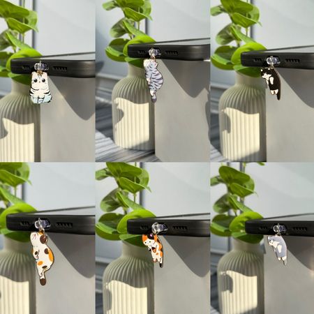 پلاگ فانتزی محافظ سوکت شارژ طرح سگ و گربه