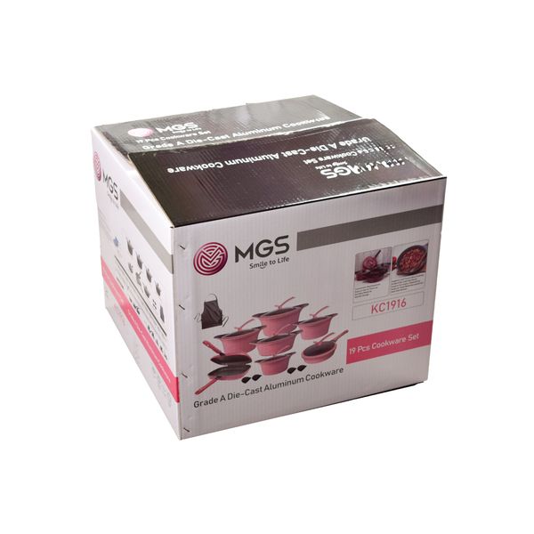 سرویس پخت و پز 19 پارچه ام جی اس مدل کره ای C