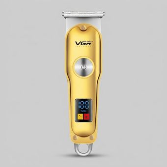 ماشین اصلاح موی صورت و بدن وی جی ار مدل V_290 با تیغه کروم و تیتانیوم خودتیز شونده، باتری لیتیوم یونی شارژی با 120 دقیقه استفاده
