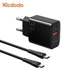 شارژر دیواری 33 وات مکدودو مدل CH-0922 به همراه کابل تبدیل USB-C