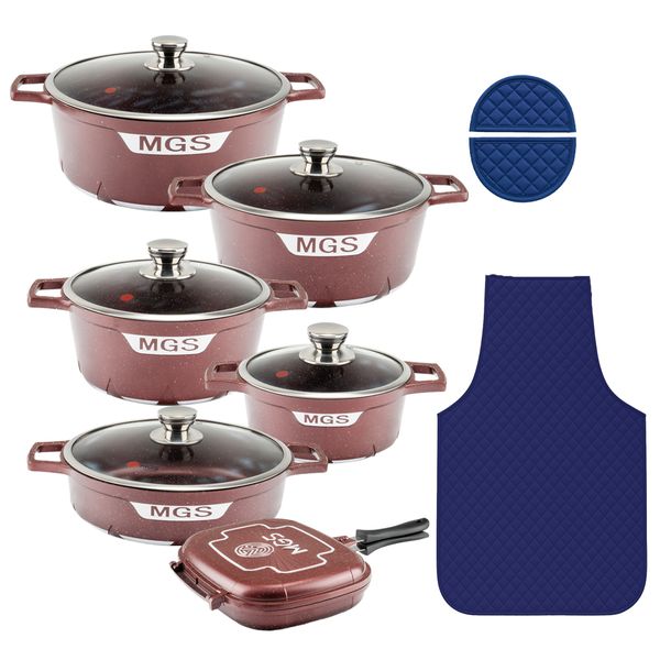 سرویس پخت و پز 15 پارچه ام جی اس مدل جرمنی C