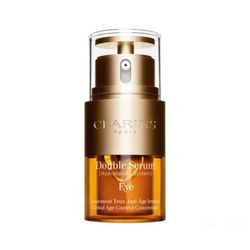 روغن دور چشم شب و روز کلارینس مدل double serum مناسب برای انواع پوست حجم 20 میلی لیتر