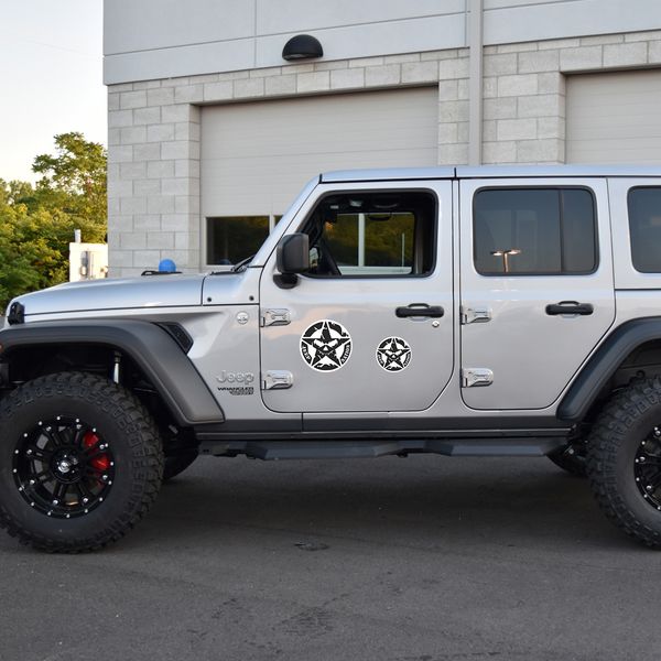 برچسب بدنه خودرو مدل JEEP NATION