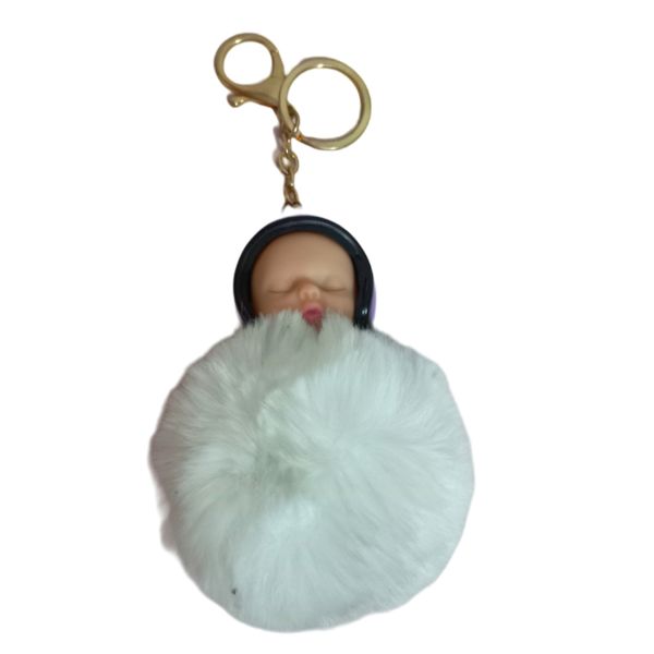 آویز عروسکی مدل نوزاد کلاه کاسکت دار